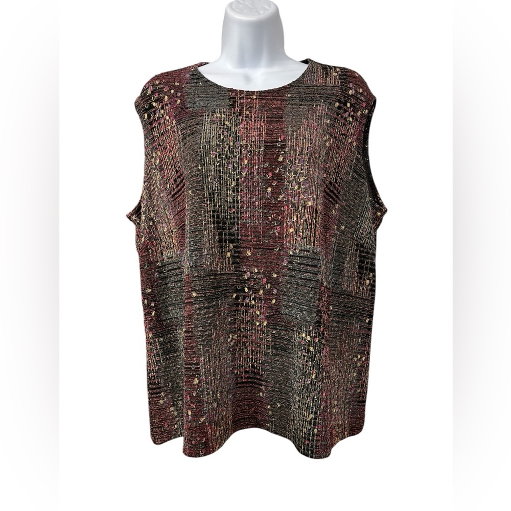 Laura Ashley Multicolor Textured Blouse